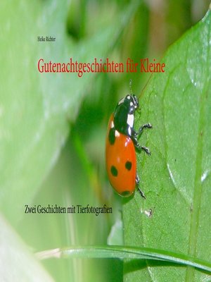 cover image of Gutenachtgeschichten für Kleine